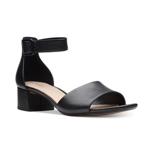 Clarks Elisa Dedra Block Heel Shoes 9